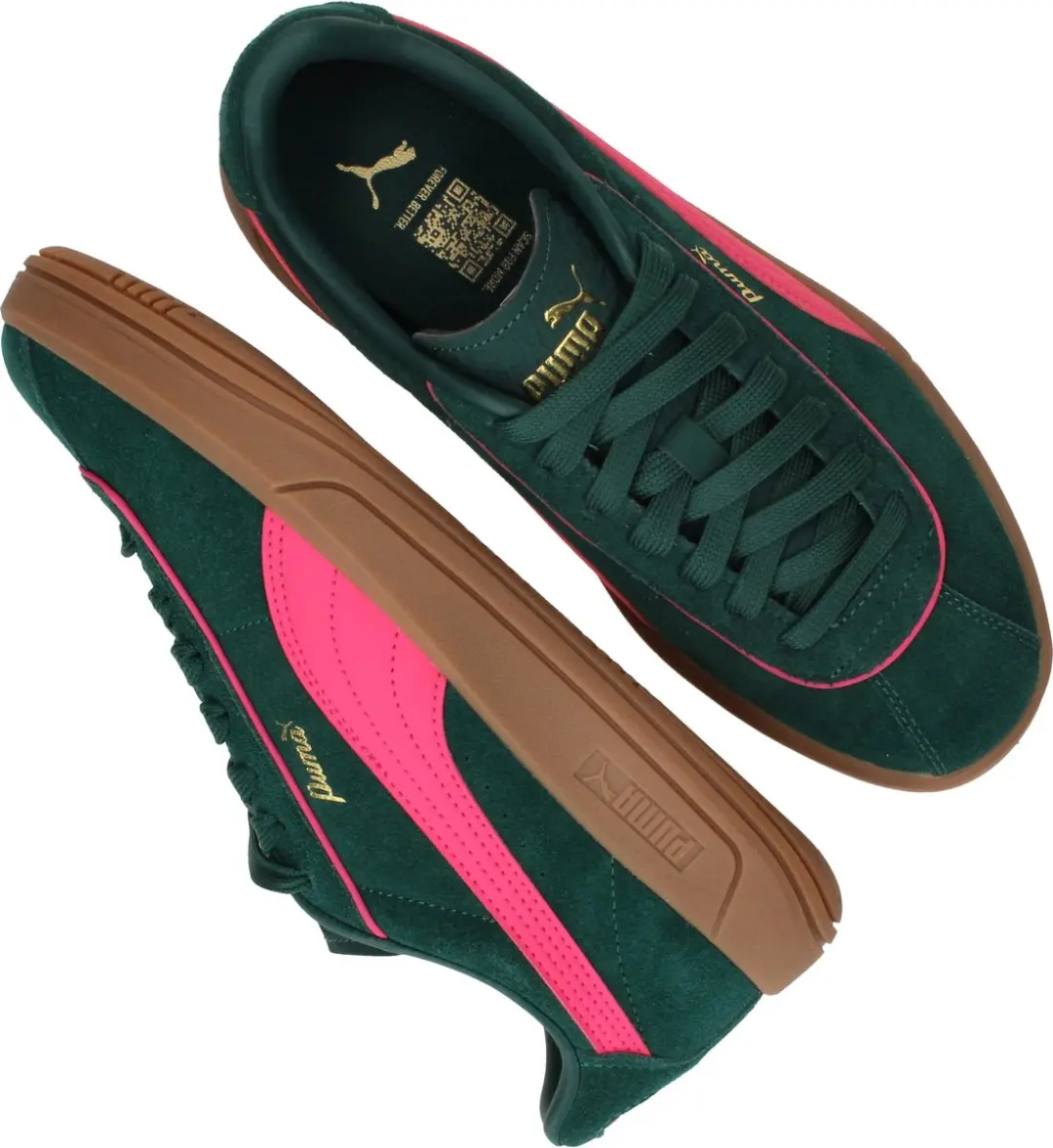 PUMA Club Klassika SD Sneakers 107110 - Grijs Suede - afbeelding 6 van 6