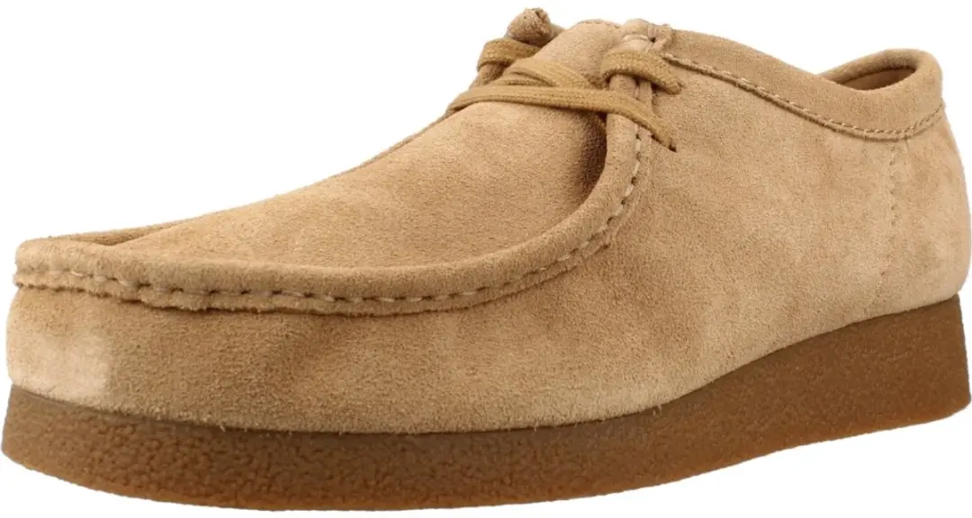Clarks WallabeeEVO Heren Veterschoenen - Suede Bruin