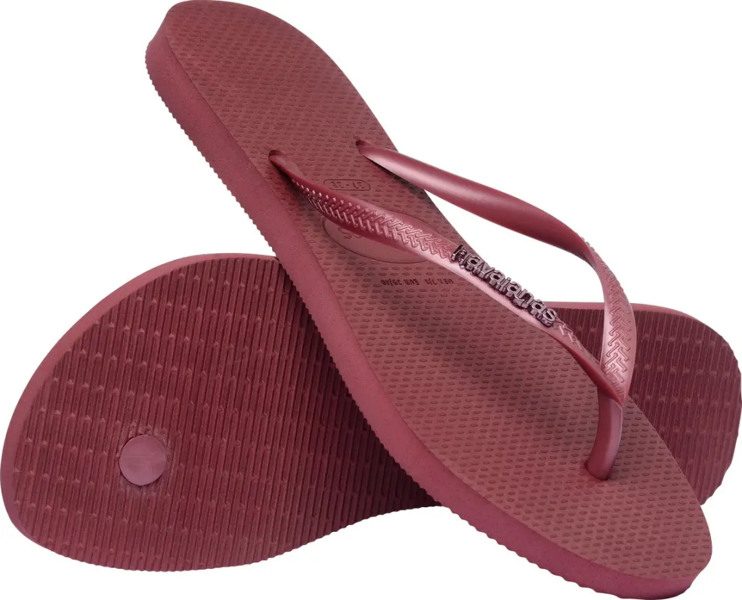 Havaianas Slim Logo Metallic Amaranth Teenslippers - Roze - afbeelding 4 van 6