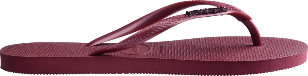 Havaianas Slim Logo Metallic Amaranth Teenslippers - Roze - afbeelding 5 van 6