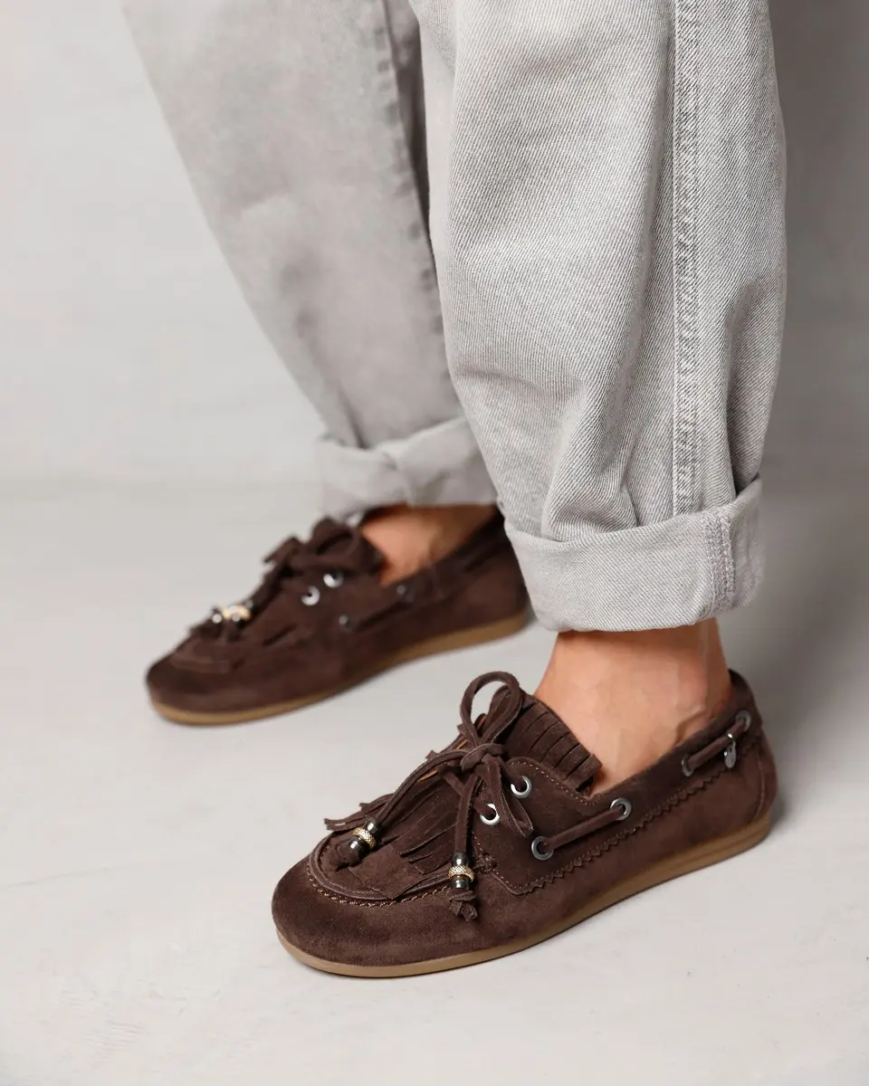 VIA VAI June Loua Mocassins - Bruin - Maat 38 - afbeelding 6 van 6