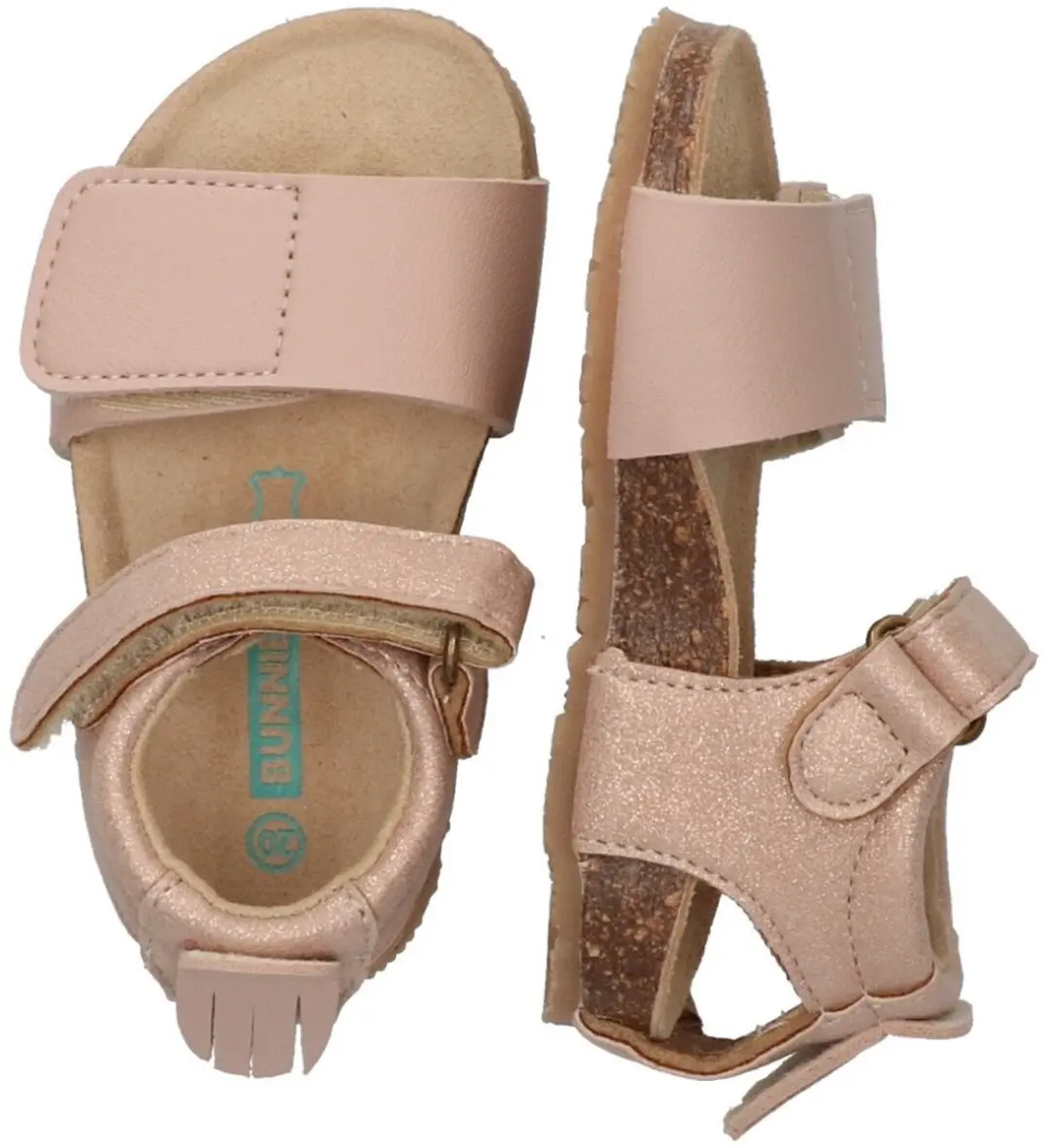 BunniesJR Meisjes Platte Sandalen 225401-796 - Roze - Imitatieleer - afbeelding 5 van 6