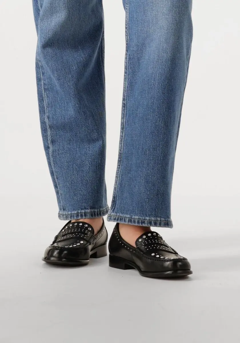 Bronx Friz-o Loafers Dames - Zwart - Maat 42