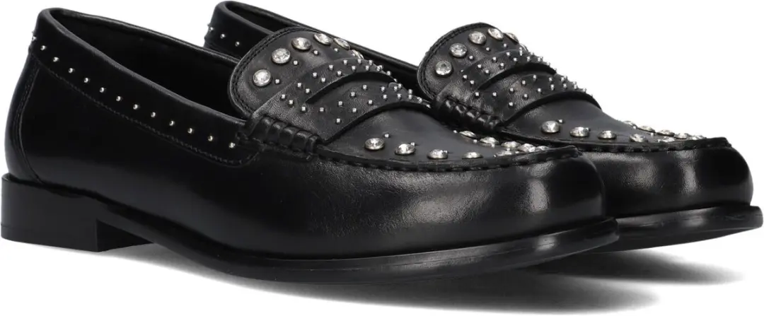 Bronx Friz-o Loafers Dames - Zwart - Maat 42