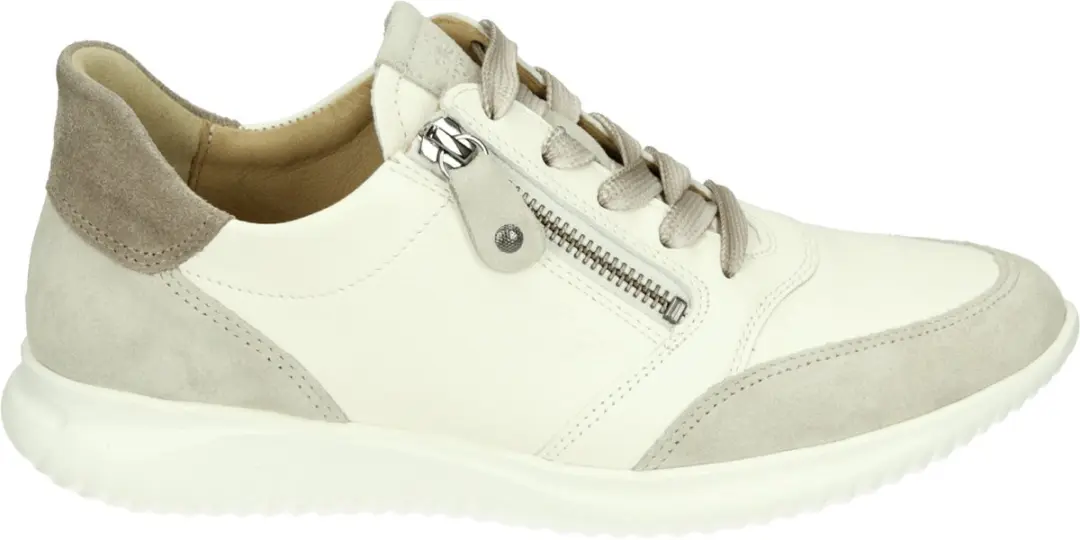 Hartjes Breeze Dames Sneakers - Leer Beige - Maat 41,5 - afbeelding 3 van 6