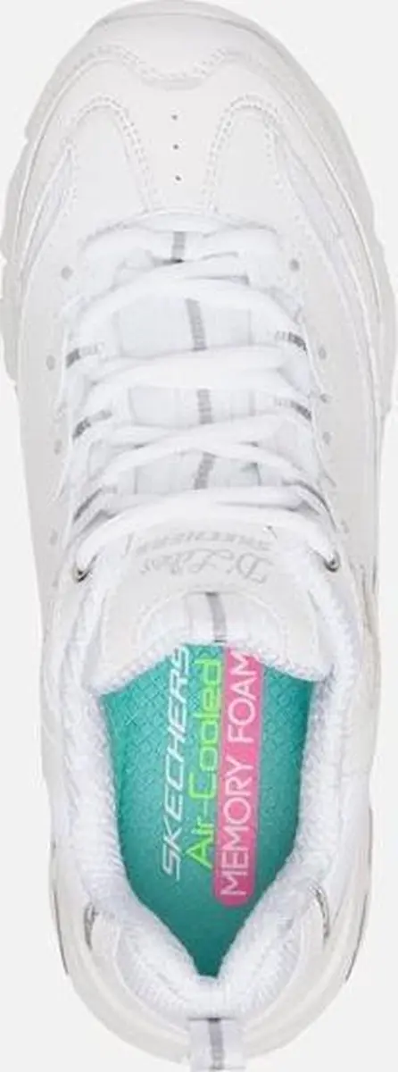 Skechers D'Lites Endless Dream Sneakers - Wit - afbeelding 6 van 6