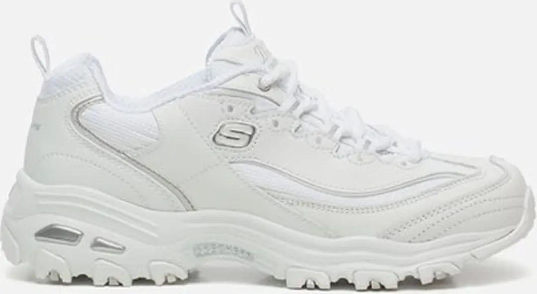 Skechers D'Lites Endless Dream Sneakers - Wit - afbeelding 4 van 6