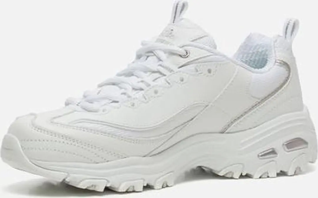 Skechers D'Lites Endless Dream Sneakers - Wit - afbeelding 5 van 6