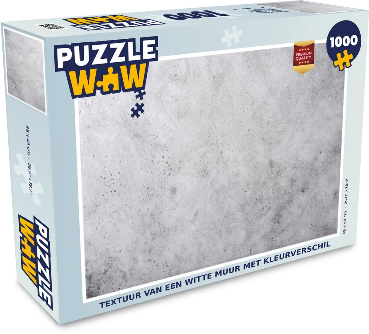 PuzzleWow Legpuzzel 1000 Stuks - Multicolor