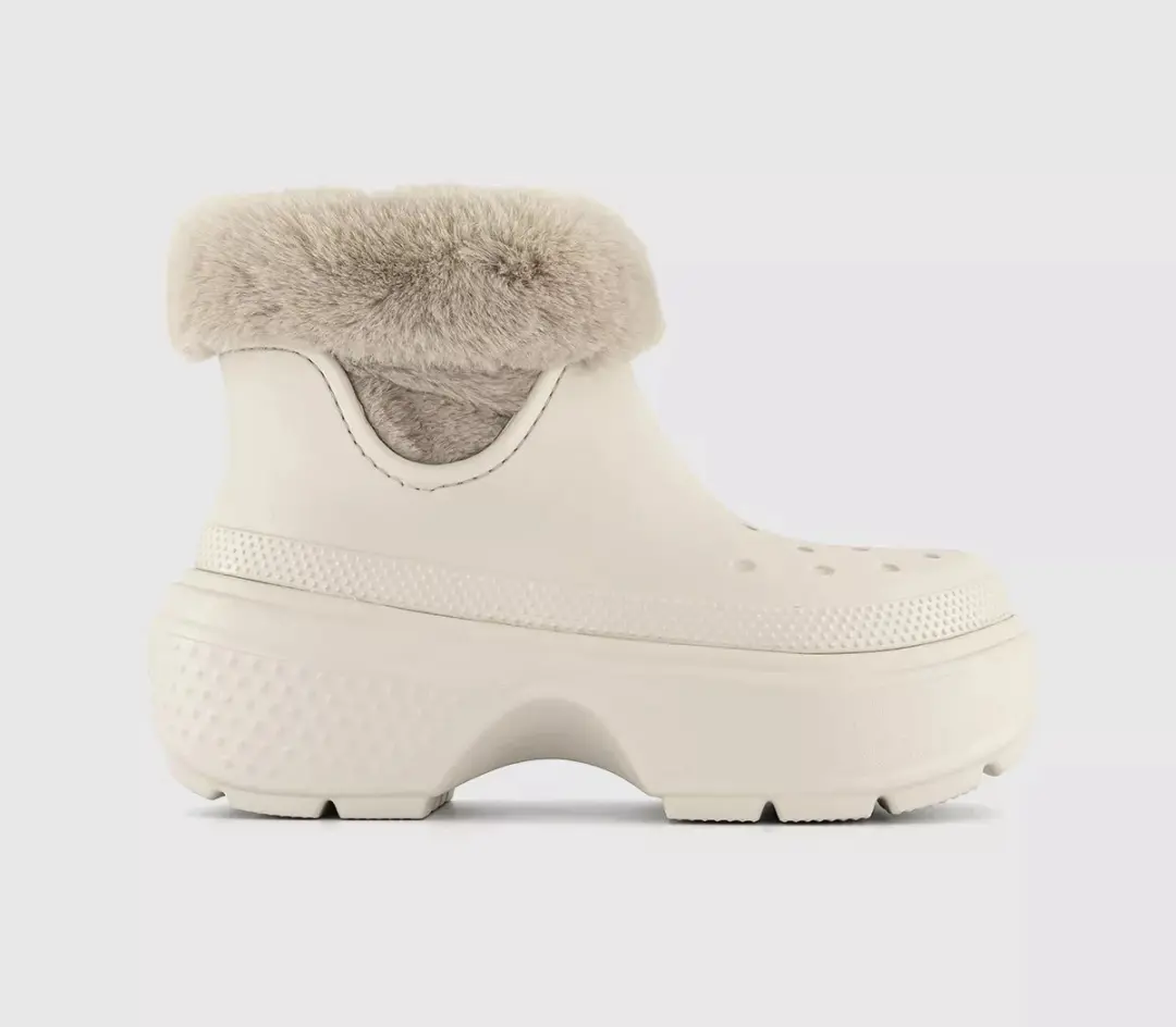 Crocs Stomp Lined Boot Stucco 41/42 US M8/W10