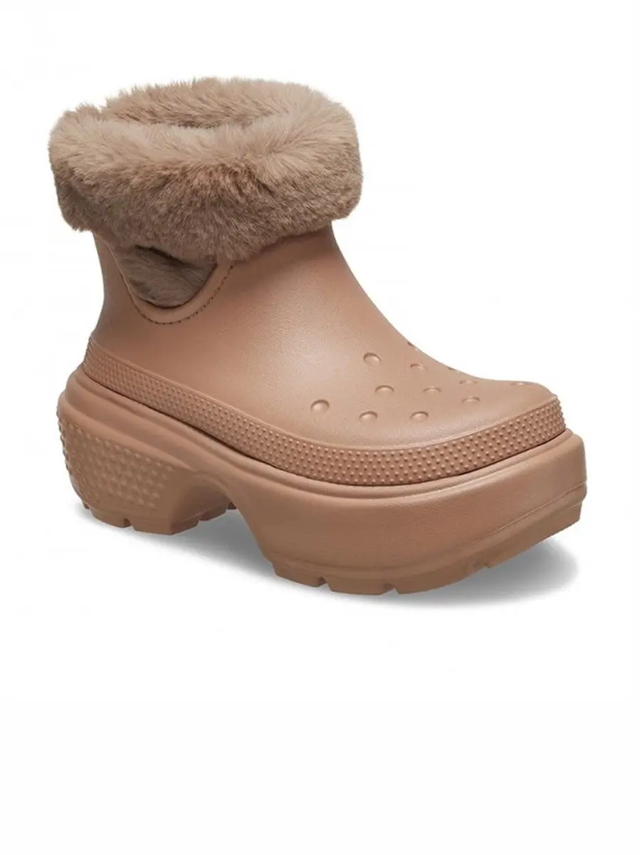 Crocs Stomp Lined Boot Cork 39/40 US M6/W7