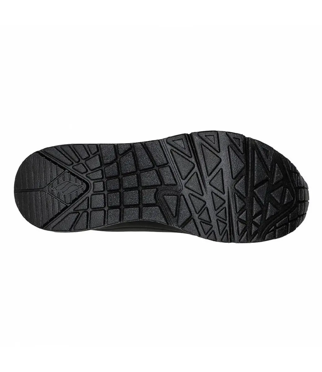 Skechers Uno 177094-BBK Dames Sneakers - Zwart - afbeelding 5 van 6