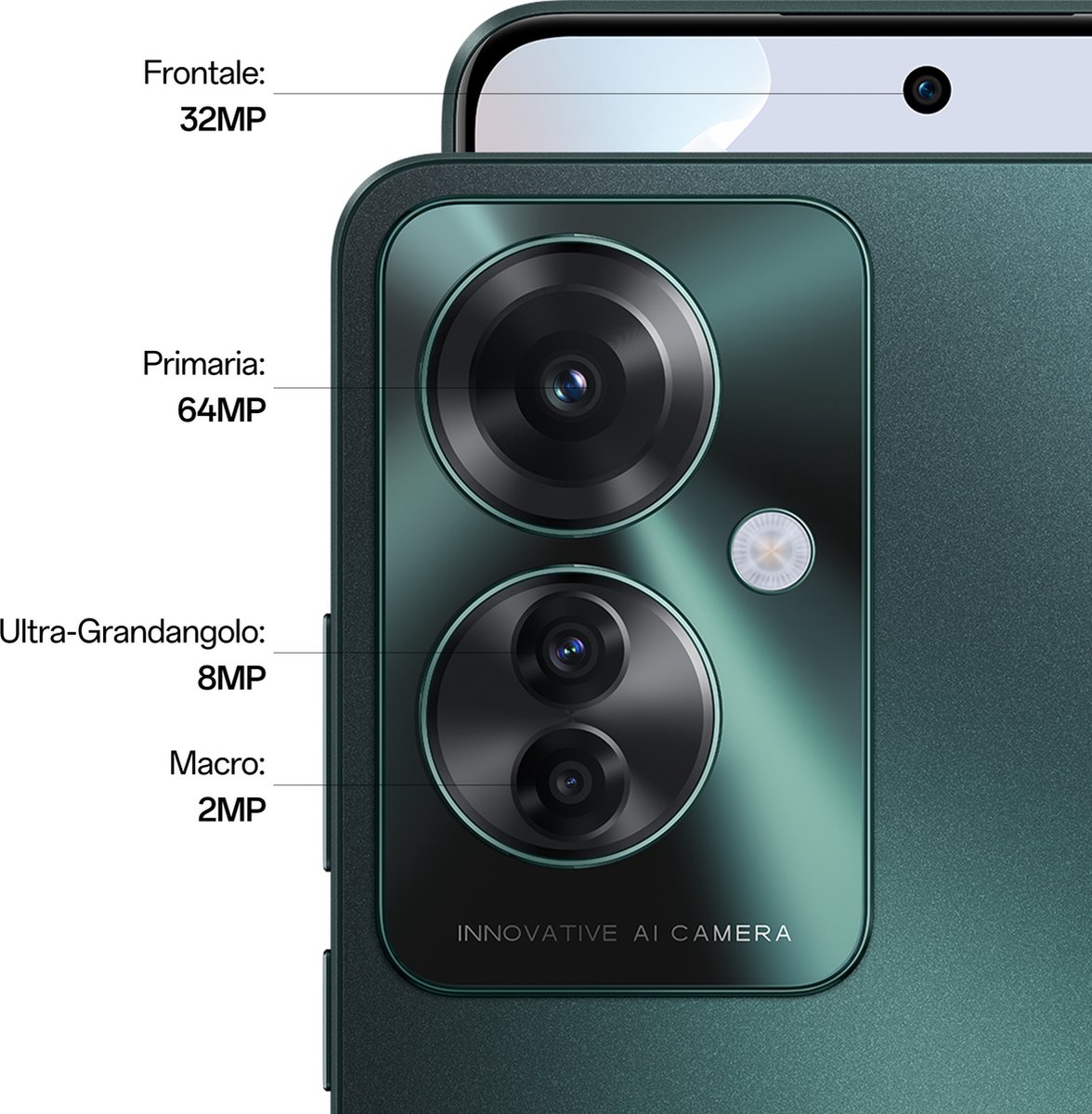 OPPO Reno11F 256GB Palm Green