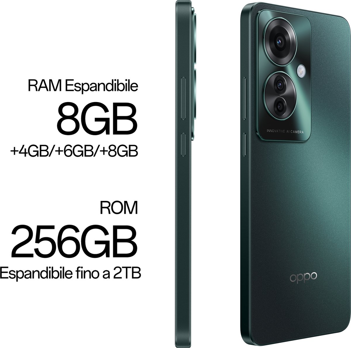 OPPO Reno11F 256GB Palm Green