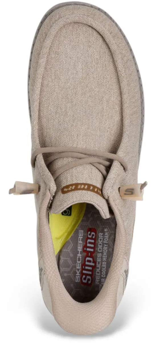 Skechers Heren Schoenen 210959-TPE - Maat 44 - Beige - afbeelding 6 van 6