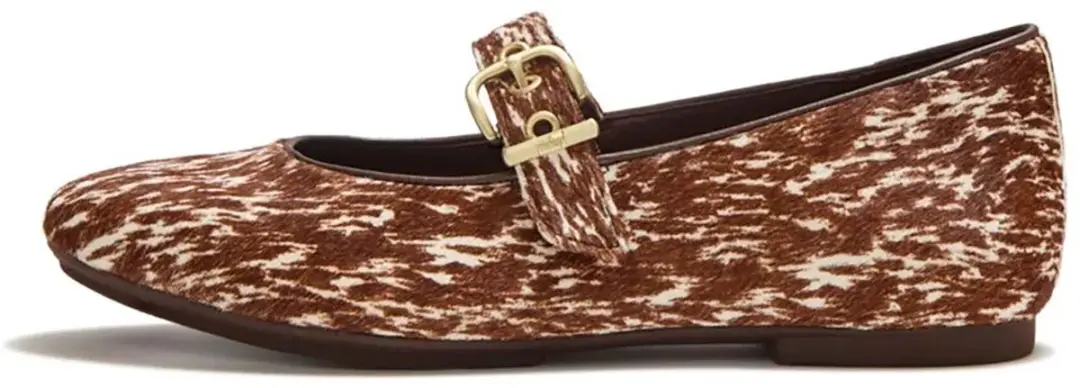 FitFlop Delicato Pony Cow Mary Janes