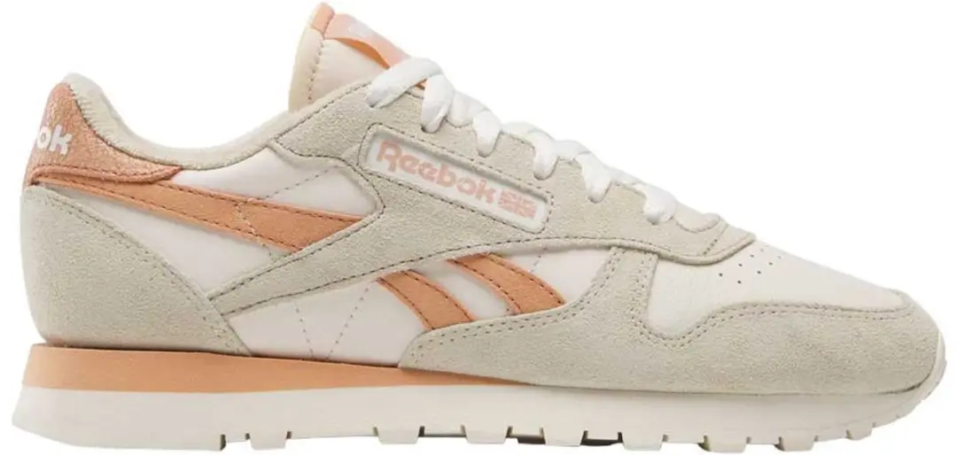 Reebok Classic Leather Schoenen Beige EU 37 Vrouw