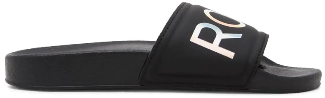 Roxy Slippy II Badslippers - Meisjes 34 - Zwart