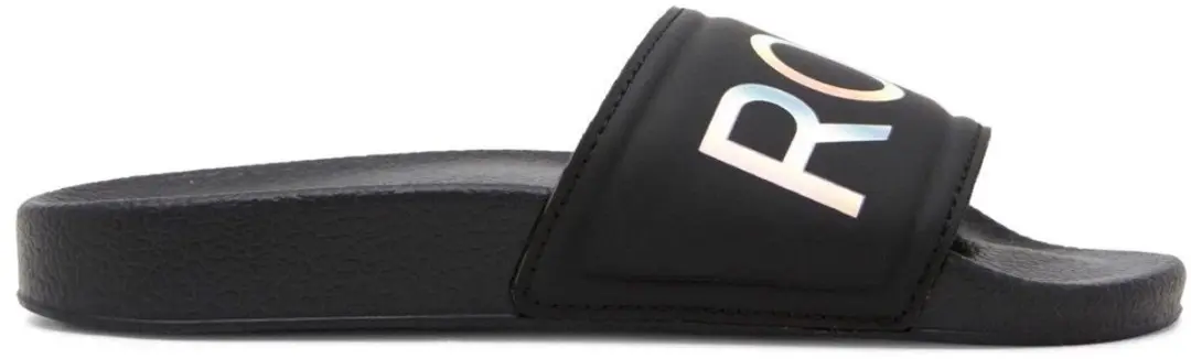 Roxy Slippy II Badslippers - Meisjes 34 - Zwart