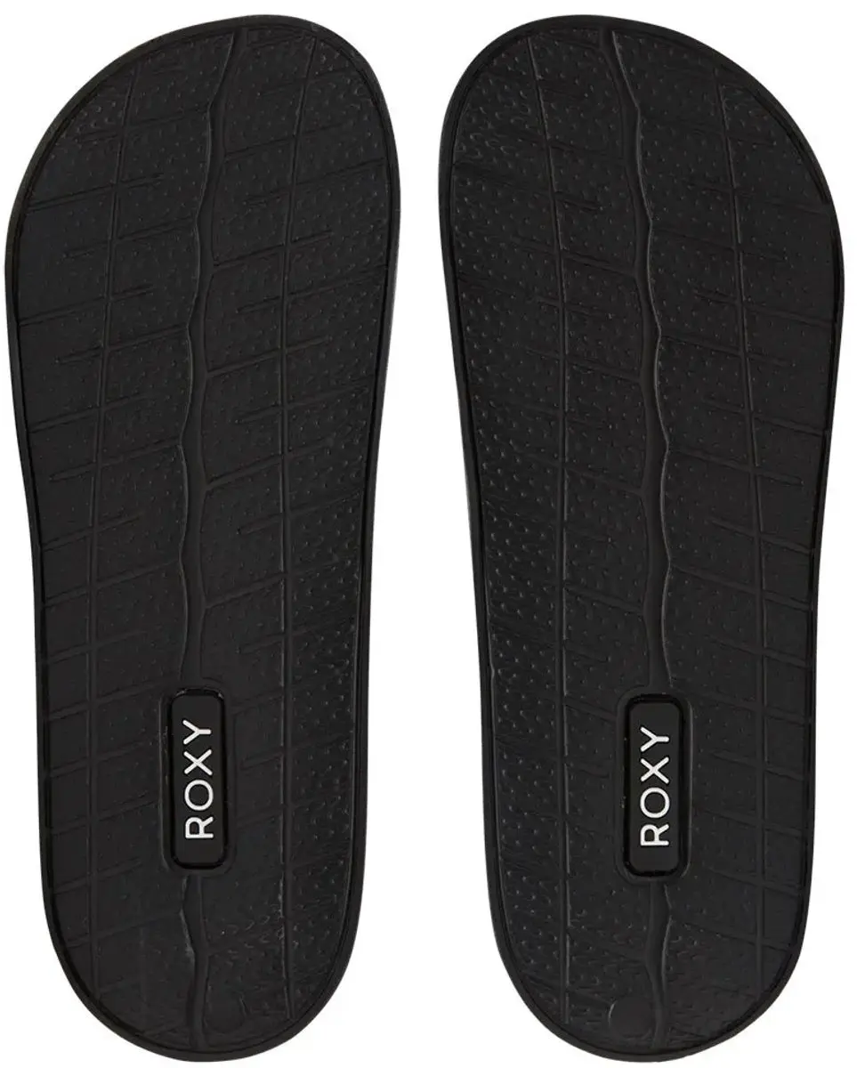 Roxy Slippy II Badslippers - Meisjes 34 - Zwart