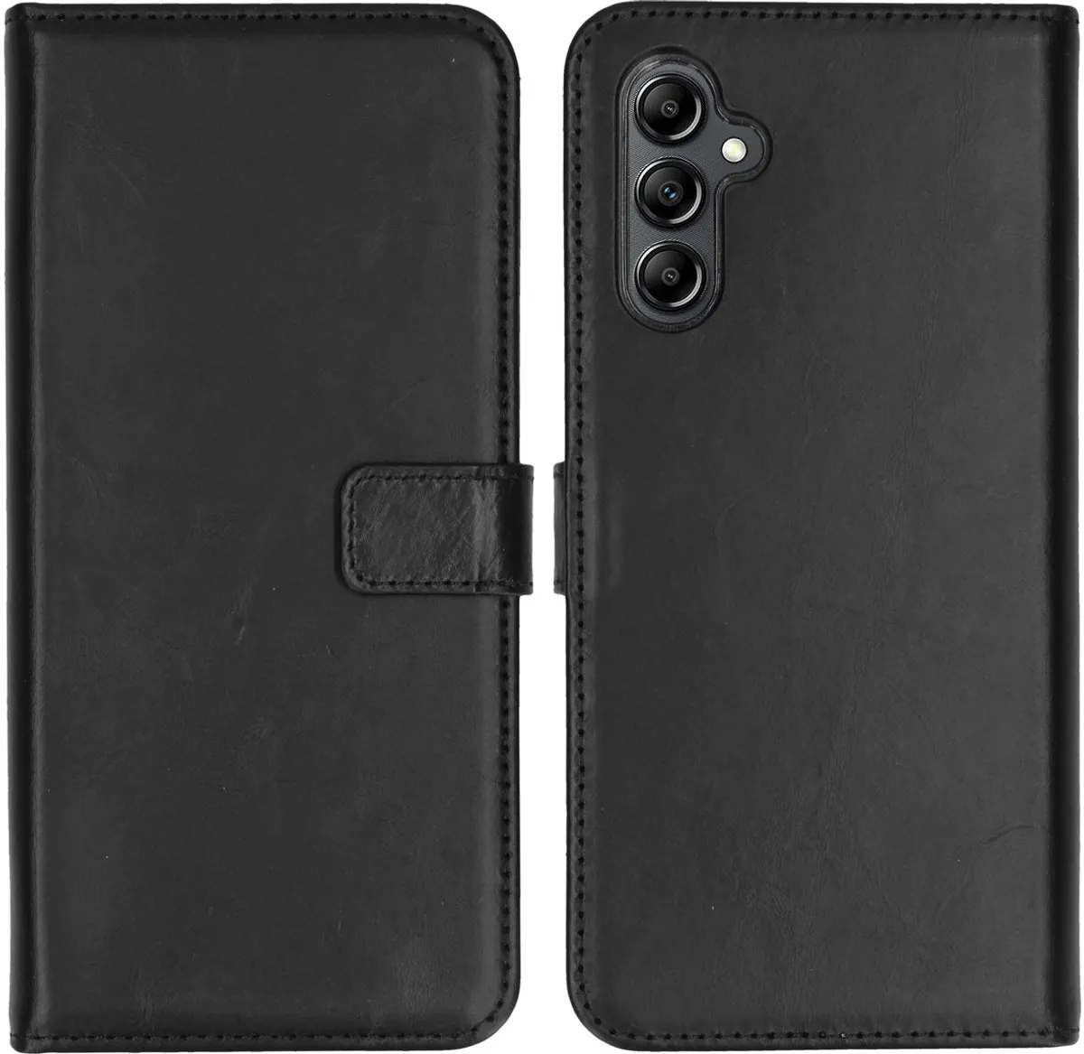 Selencia Hoesje Samsung Galaxy A14 Lederen Bookcase