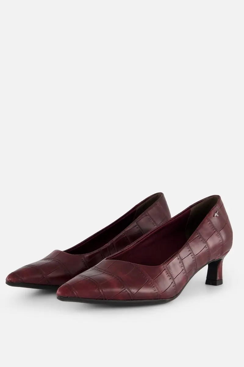 Tamaris Pumps bordeauxrood