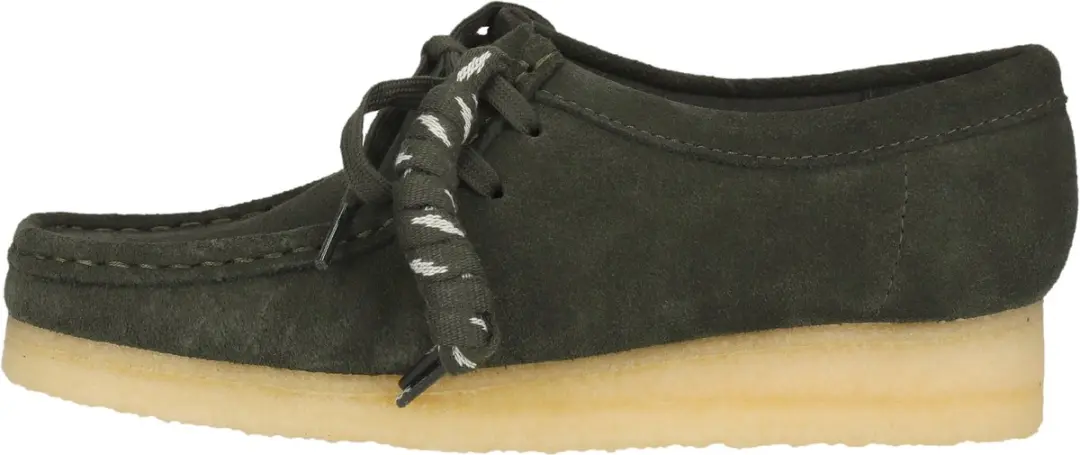 CLARKS Schnürschuhe Wallabee Forest Green Sde