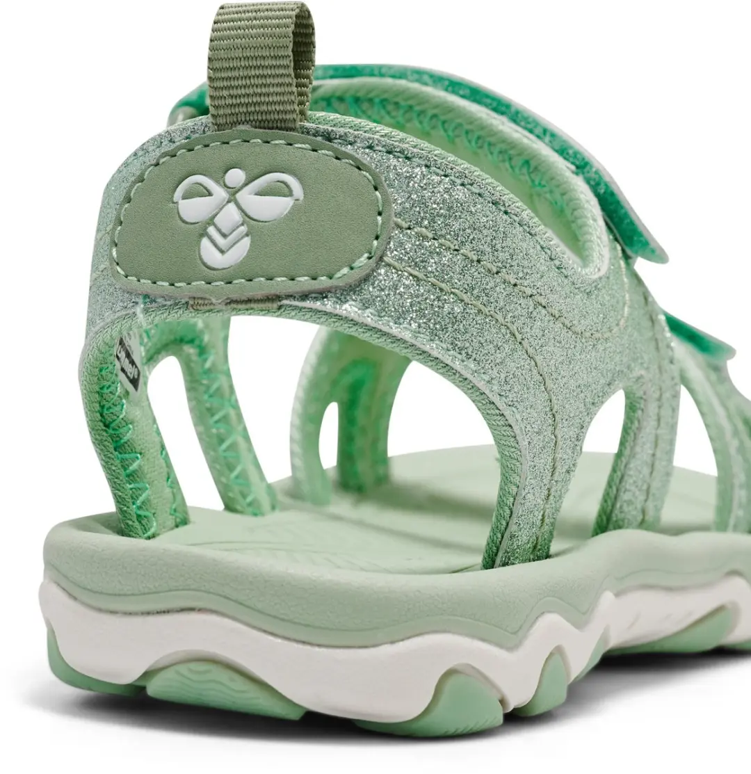 Hummel Sandal Glitter Jr Frosty Green - 32