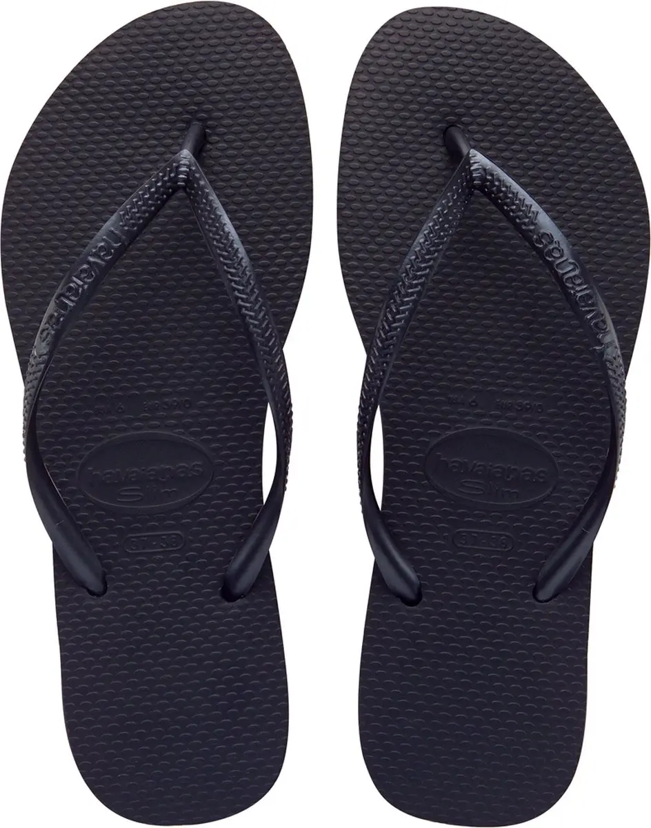 Havaianas Slim Teenslipper - Zwart