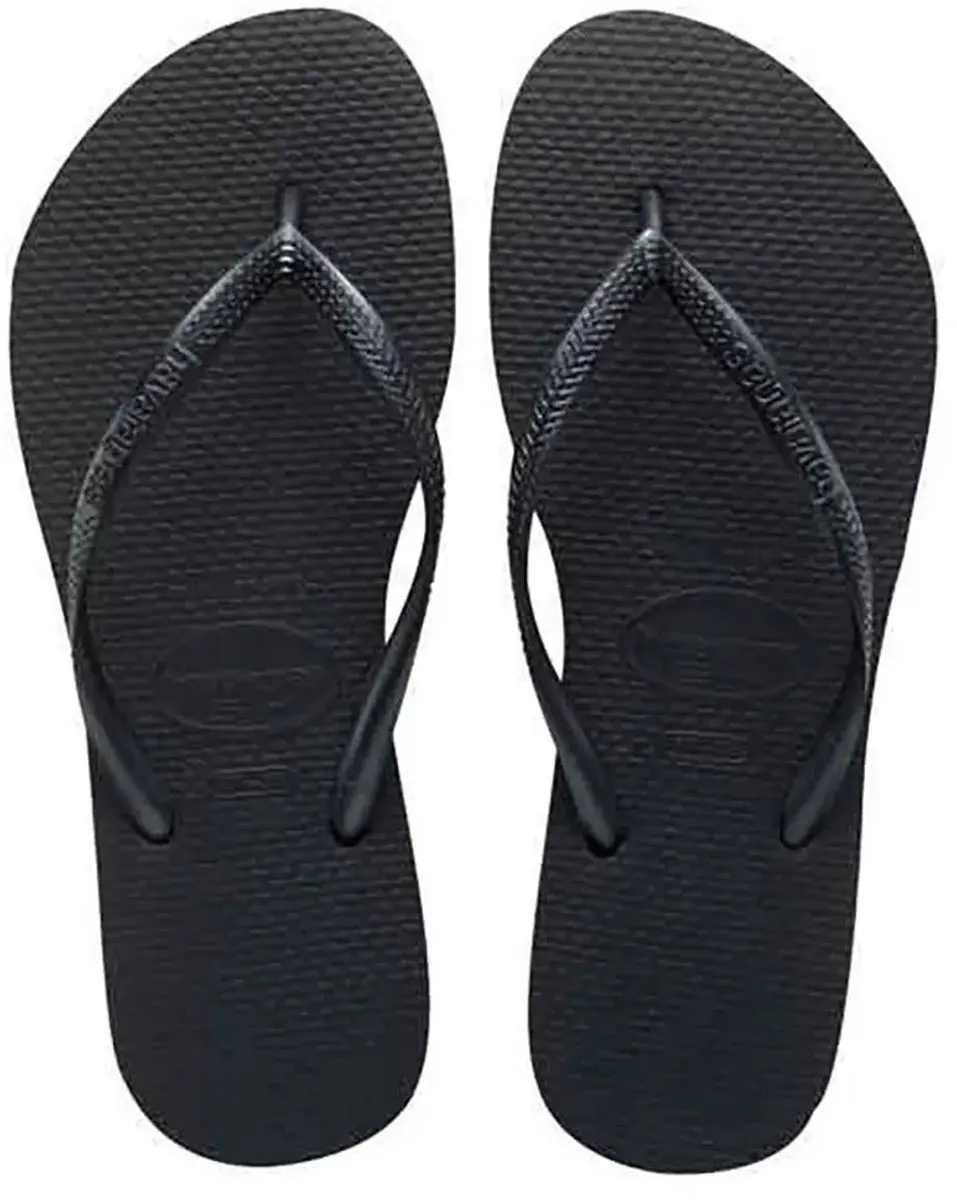Havaianas Slim Teenslipper - Zwart