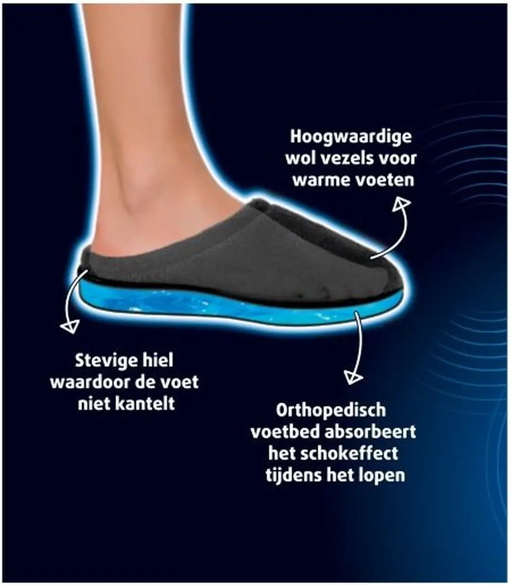 Lucovitaal Orthopedische Gel Sloffen - 41/42