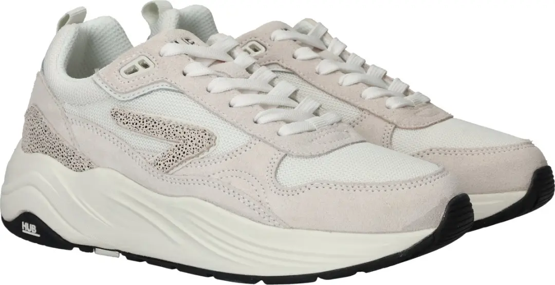 Hub Glide S46 Lage Sneakers - 40 - Wit - afbeelding 4 van 6