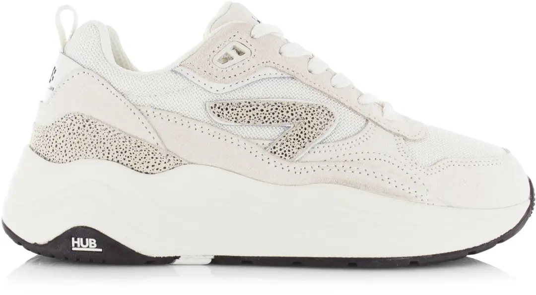 Hub Glide S46 Lage Sneakers - 40 - Wit - afbeelding 3 van 6