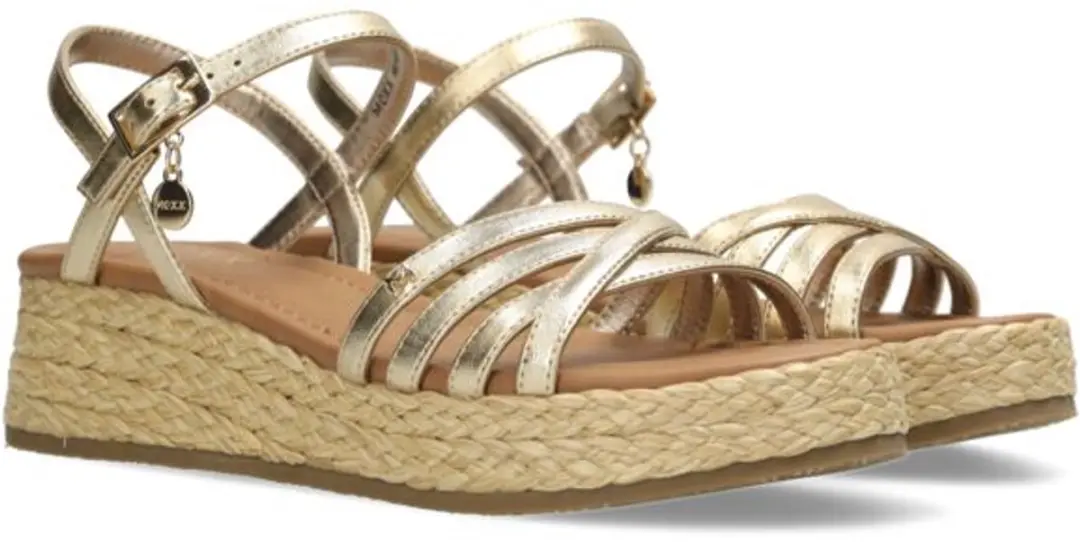 Mexx Noemi Sade Metallic Dames Sandalen - 39