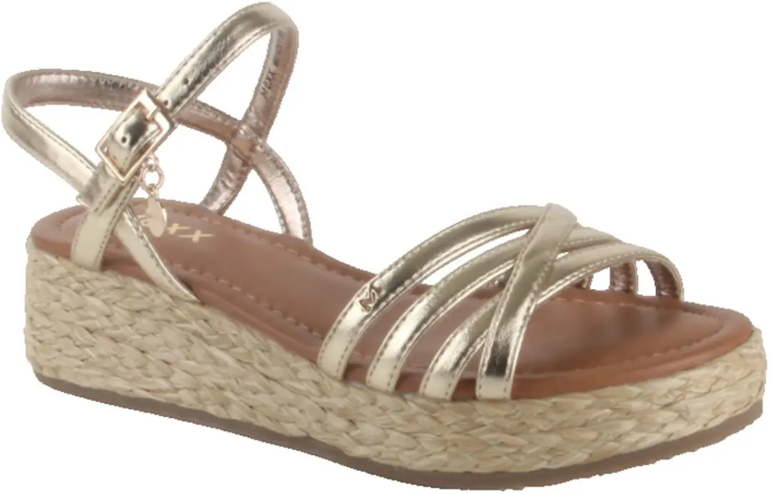 Mexx Noemi Sade Metallic Dames Sandalen