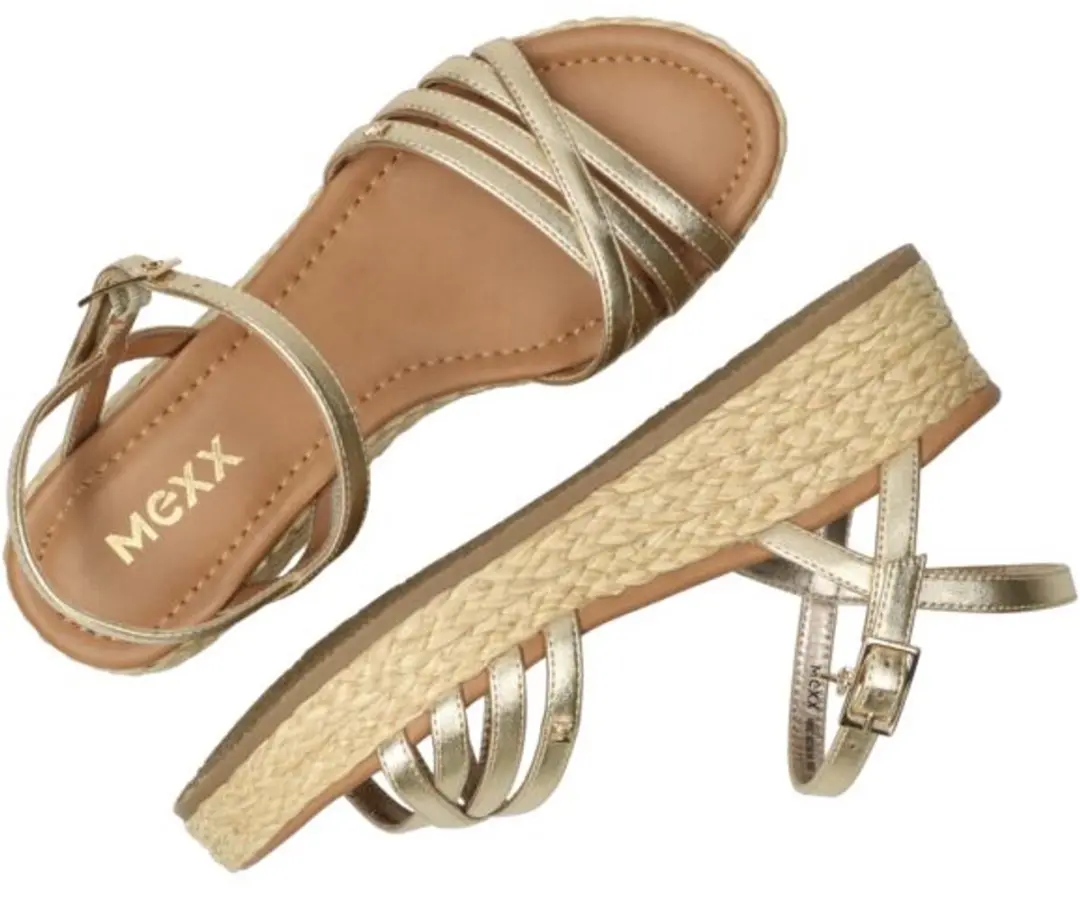 Mexx Noemi Sade Metallic Dames Sandalen - 39