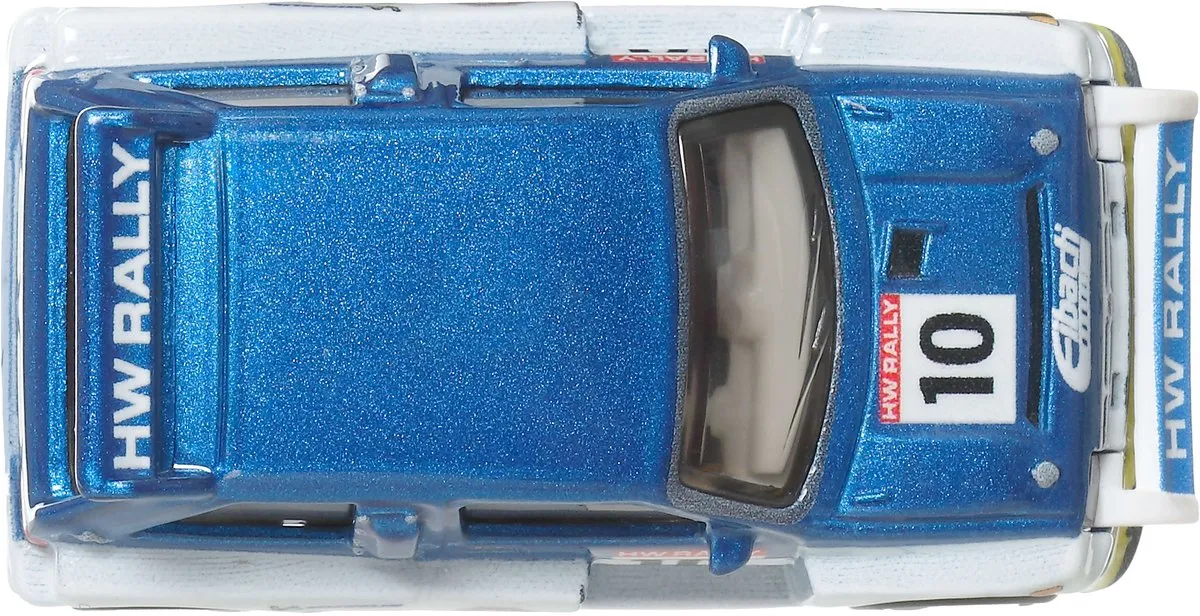 Hot Wheels Premium Autocultuur Hammer Drop '86 MG Metro 6R4 1:64 - Blauw/Wit