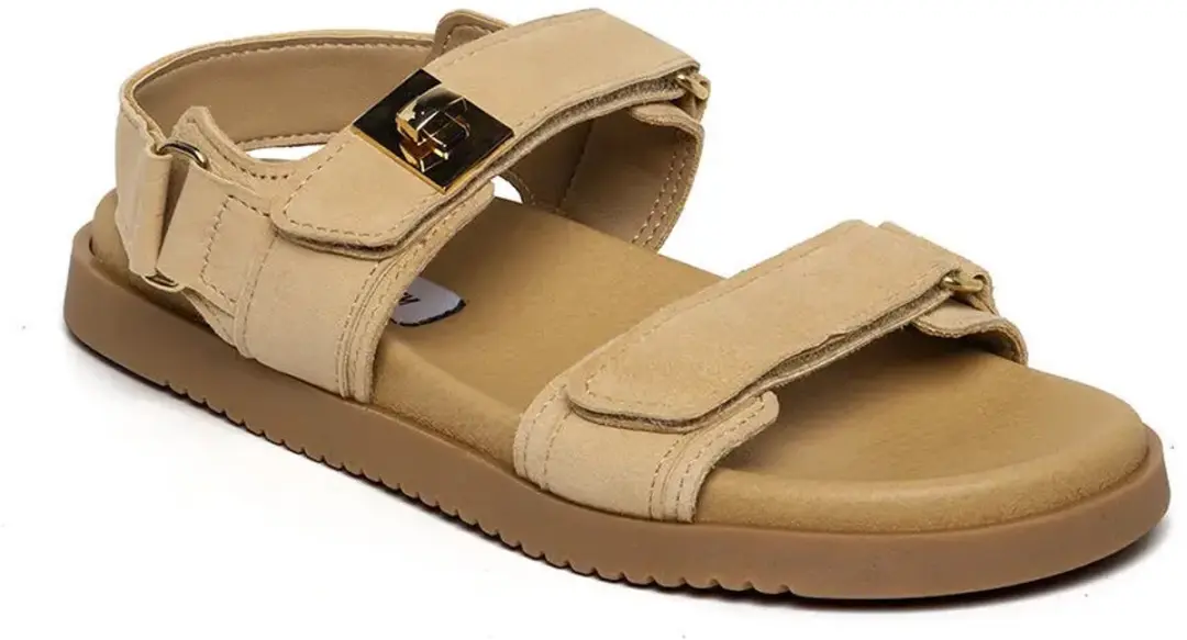 Steve Madden Mona-E Damessandalen - 36 - Camel Suede