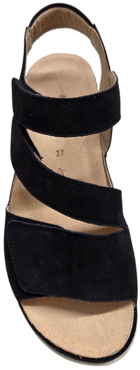 Hartjes Breeze Sandalen 132.1135/30 - Blauw Suede - Dames 38