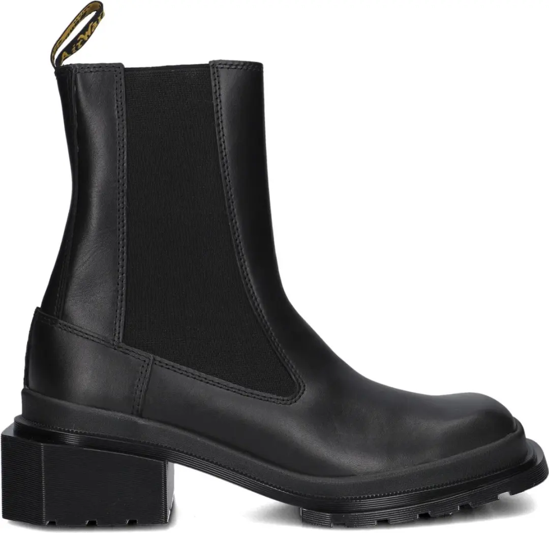 Dr. Martens Maybole Leren Chelsea Boots Dames - Zwart - afbeelding 4 van 5