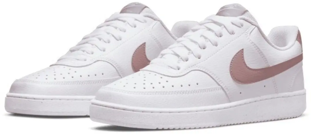 NIKE W COURT VISION LO NN Nike Dames Sneakers van Synthetisch Leer