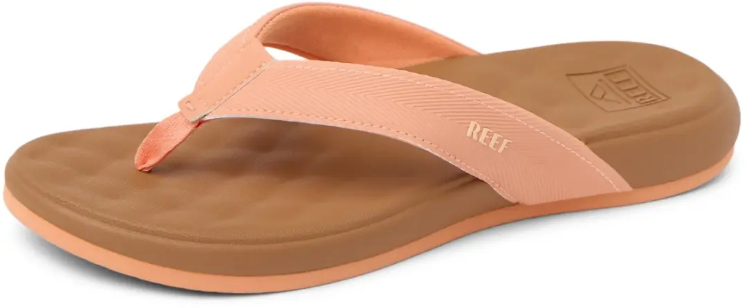 Reef Cushion Melody Teenslipper CJ8710 - 42.5 - Oranje/Bruin - afbeelding 3 van 6