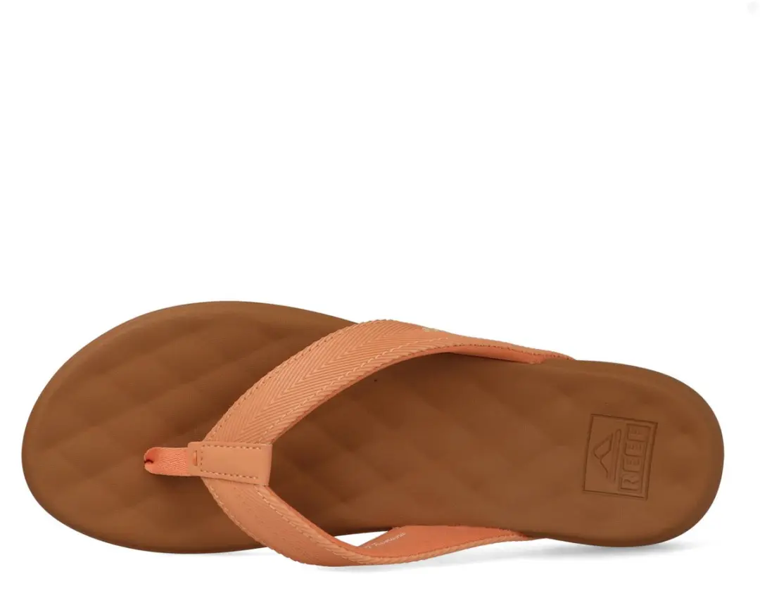 Reef Cushion Melody Teenslipper CJ8710 - 42.5 - Oranje/Bruin - afbeelding 6 van 6