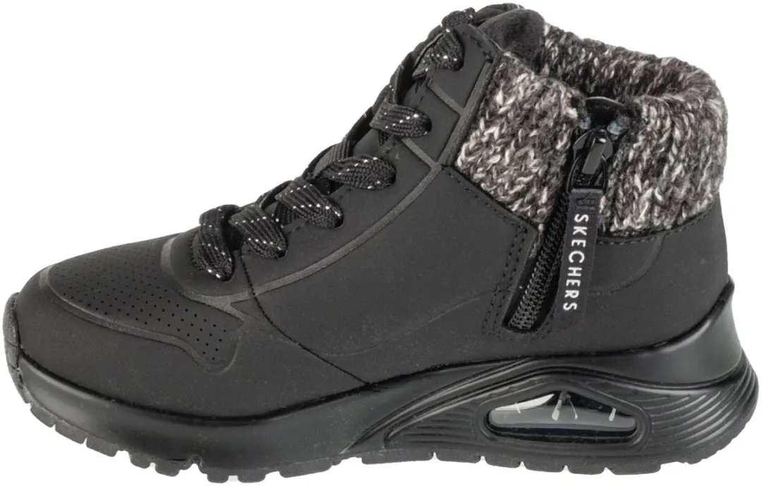 Skechers Uno Gen Meisjes Sneaker 310566L-BLK - Zwart - afbeelding 2 van 6