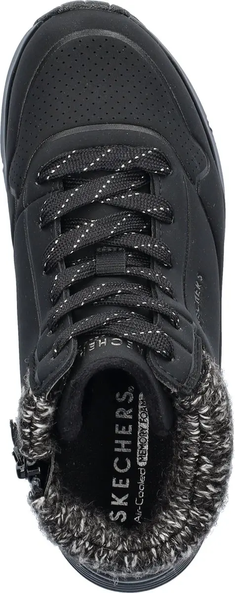 Skechers Uno Gen Meisjes Sneaker 310566L-BLK - Zwart - afbeelding 5 van 6