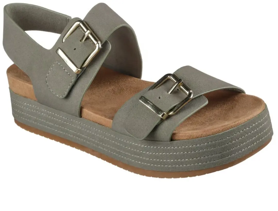SKECHERS BOBS MISTY KISS DREAMY DRIFT 114073-OLV, 114073-OLV, Female, Multicolor