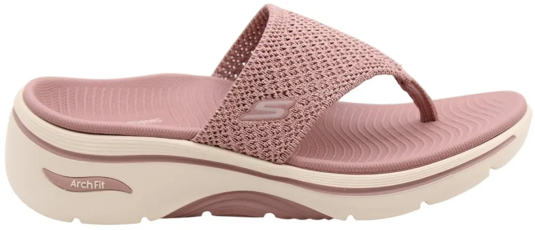 Skechers GO WALK ARCH FIT 2.0 Teenslipper - Paars - afbeelding 4 van 6