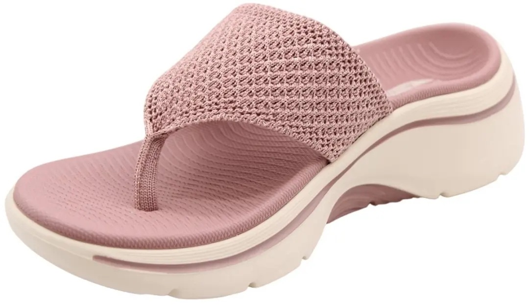 Skechers GO WALK ARCH FIT 2.0 Teenslipper - Paars - afbeelding 5 van 6
