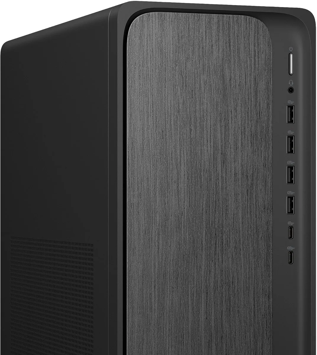 HP OmniDesk DT M02-0025nd Desktop PC - AMD Ryzen 5 8500F - 16GB DDR5 - 512GB SSD - Zwart