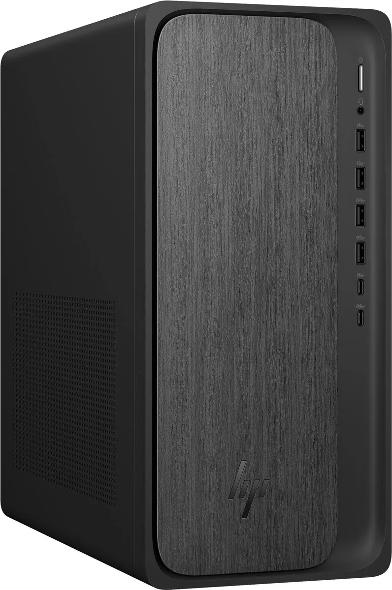 HP OmniDesk DT M02-0025nd Desktop PC - AMD Ryzen 5 8500F - 16GB DDR5 - 512GB SSD - Zwart - afbeelding 6 van 6